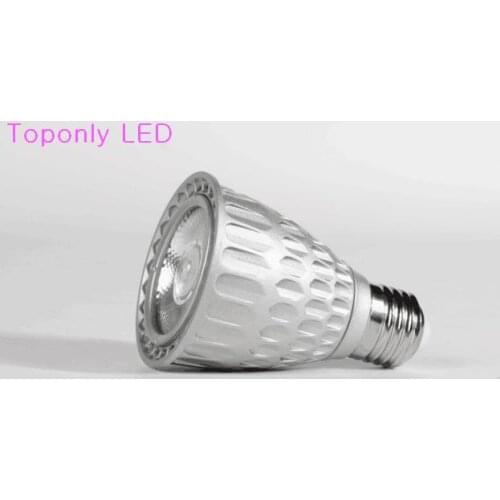 New Design 10W Epistar COB High Quality Par20 Led Spotlight Lamp E27 AC100-277V 820LM White Color 50pcs/lot DHL Free Shipping