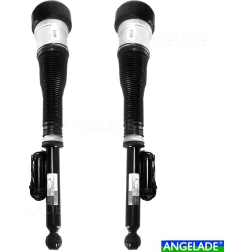 Pair 2 Rear L+R MercedesBenz S-Class W221 S350 S500 S400 S550 S600 S63 S65 Air Suspension Shocks 2213205513 2213205613