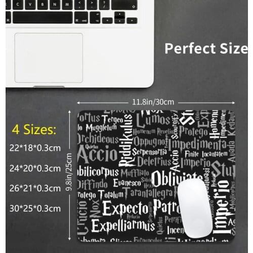 Under Your Spell Mouse Pad DIY Print Magic Spell Wizard Geek Wizardry Castle Beasts