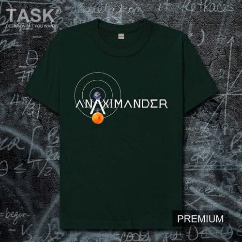 Celebrity Anaximander Ancient Greece materialism philosopher the scientist leader map new Tops cotton clothes Short sleeve 01