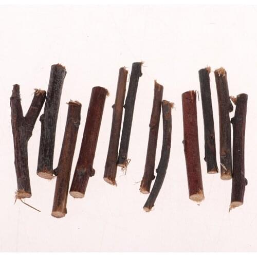 3 Kits Miniature Firewood Wooden Sticks For 1/12 Dolls House Kitchen Room Garden Decoration