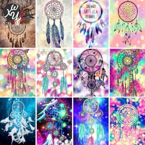 Diamond Mosaic Dream Catcher 5D Diamond Painting Kits Cross Stitch Embroidery Full Drill Accessories Rhinestones Art Home Decor