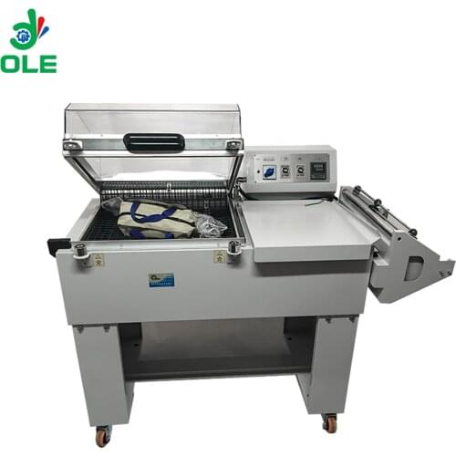 2 in 1 Automatic Film Cutting Shrink Packing Machine