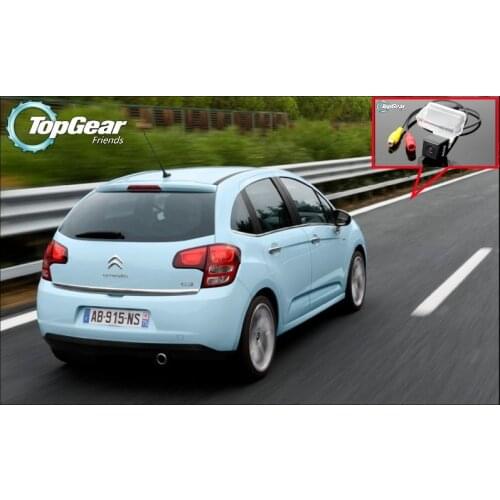 Car Camera For Citroen C3 2002~2014 High Quality Rear View Back Up Camera For Top Gear Friends Use | CCD + RCA