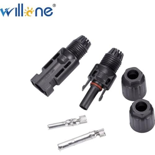 Free shipping 5 Pairs TUV Male and Female 1000V 30A Solar PV Terminals Connector For 2.5/4/6mm2 PV Cable Connect