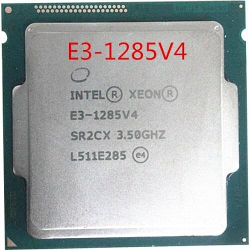 Intel E3-1285 v4 3.5GHz Quad Core desktop processors Computer CPU E3-1285v4 scrattered pieces