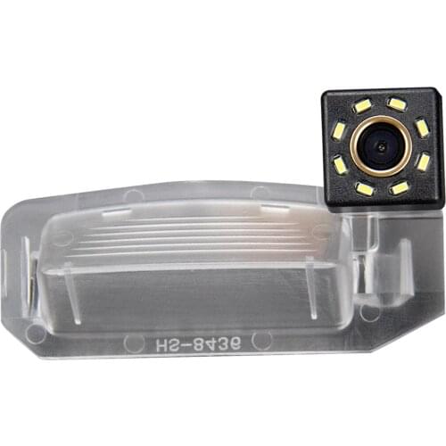 Misayaee Car Rear View Reverse Parking Camera Golden 8 LED for Mitsubishi Outlander Lancer Sportback i-MiEV 5D Hatchback Xpander