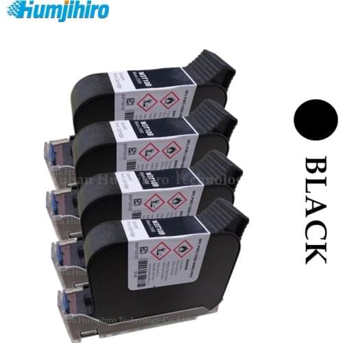 3pcs For HP 2590 W3T10B Ink Cartridge Handheld Inkjet Printer Cartridge Solvent Black Quick-drying Ink Cartridge Dropshipping