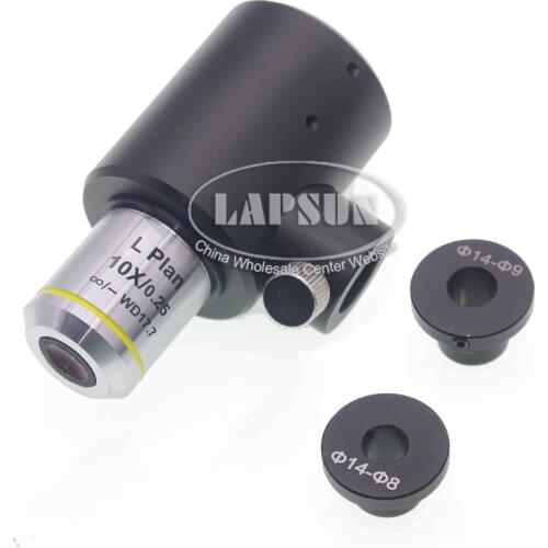 Lapsun M26 / RMS 20.23mm Half Reflection Half Transmission Lens Adapter 1000X/2000X Coaxial Light Microscope Industry Lens
