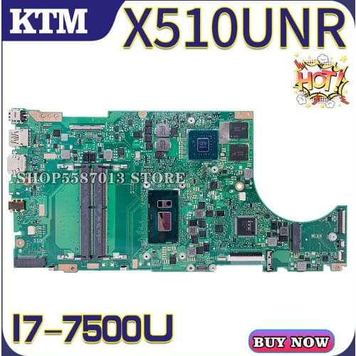 X510UN for ASUS X510U X510UNR X510UQ X510UR X510URR S5100U laptop motherboard mainboard 100% test OK I7-7500U cpu MX150/2G