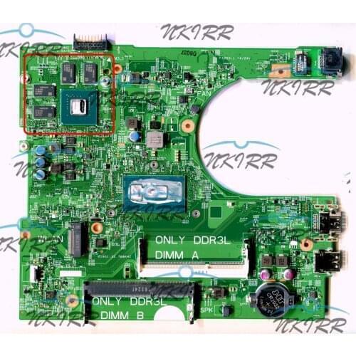 IRIS HSW/BDW 14216-1 1XVKN NWJK1 98D3F N9CMY I5 CPU 920M DDR3L motherboard for DELL INSPIRON 3558 3458