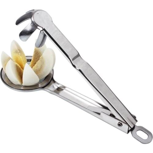Ltifunctional Egg Cutter Egg Slicer Kitchen Tool Stainless Steel Eggs Hard Boiled Metal Tomato Cutter