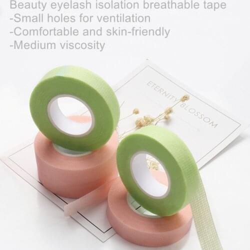 New breathable easy to tear Medical Tape/White Silk Paper Under Patches Eyelash Extension Supply Eyelash Extension Tape