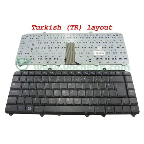 New TR Tastatur notebook Laptop keyboard for Dell Inspiron 1400 1520 1521 1525 1526 1540 1545 1420 1500 XPS M1330 M1530 Black