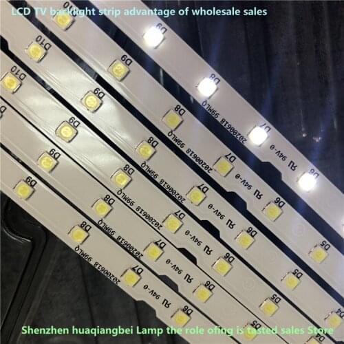 30 PCS/lot LED Backlight Strip for Samsung 49NU7100 UN49NU7100 UE49NU7100 BN96-45953A 45953B AOT_49_NU7300_NU7100 STS49081
