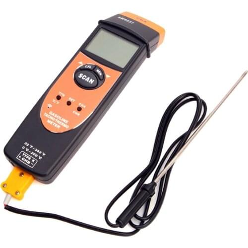 Portable Gasoline Engine Tachometer Digital LCD Gasoline Engine Speed Analyzer USB Interface Record Speed Measure Tools SM8237