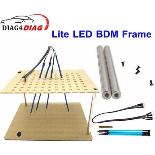 ECU Programmer LED BDM Frame Full Set With Mesh Assistant 4pcs BDM Probe ECU Chip Tuning Tool Usedfor FGTECH/BDM100 etc