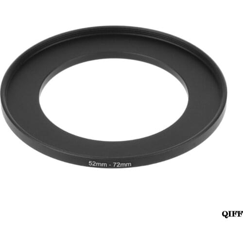Drop Ship&Wholesale 52mm To 72mm Metal Step Up Rings Lens Adapter Filter Camera Tool Accessories New APR29