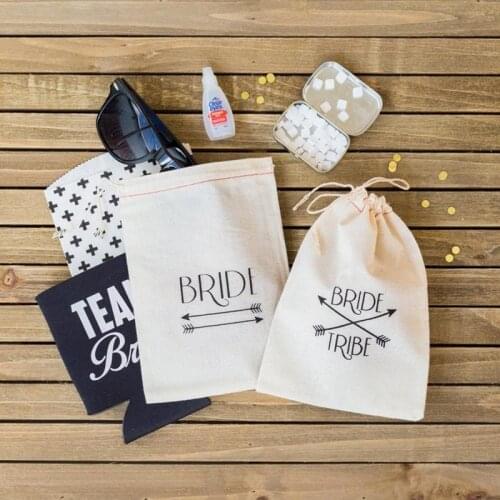 Hangovers kit bag customize bachelorette favor gift bags Bride Tribe bag survival kit recovery bags welcome bag bridesmaid gift