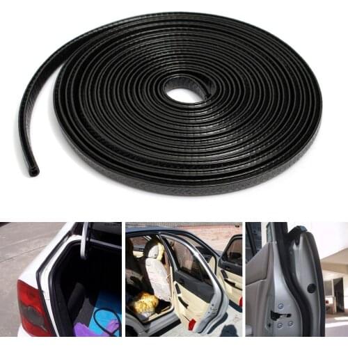 U Shape Edge Trim Rubber Seal Protector Guard Strip For Cars Metal Edges Boat