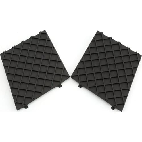 Black Front Bumper Lower Mesh Grill Trim Cover Pair Left Right for Bmw E60 E61 M Exterior Accessories Replacement Parts