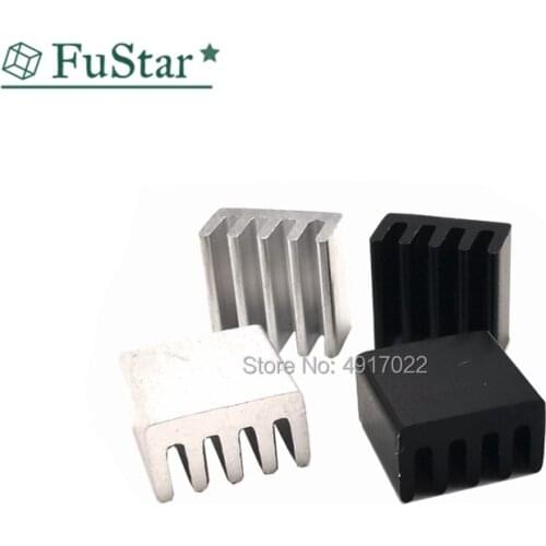 10pcs 8.8*8.8*5mm Computer Cooler Radiator Aluminum Heatsink Heat sink for Electronic Chip Heat dissipation Cooling Pads 9x9x5mm