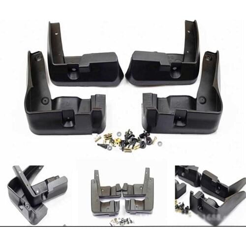 4pcs Premium Auto Front&Rear Heavy Duty Molded Flares Splash Mud Flaps Guards Fenders For For Subaru Legacy 2010-2014