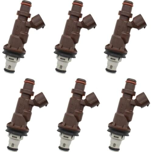 6PCS Fuel Injector 2325062040 2320962040 23250-62040 23209-62040 For Toyota 4Runner Tacoma Tundra 3.4L