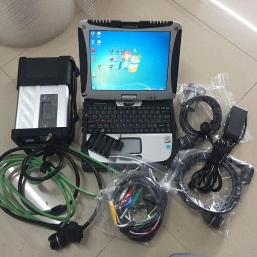 Best Diagnostic Tool MB STAR C5 SD CONNECT latest software 2020.12 newest 320gb hdd in CF-19 toughbook laptop 4g ready to use