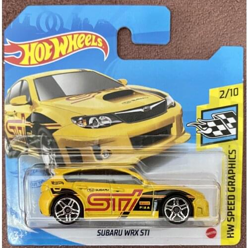 Hot Wheels SUBARU WRZ STI Yellow Edition