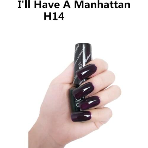 HPH14 I'LL Have A Manhattan 15ml UV LED Gel Polish Vernis Permanent Lasting Shine opies Nail Art （need lamp dry)
