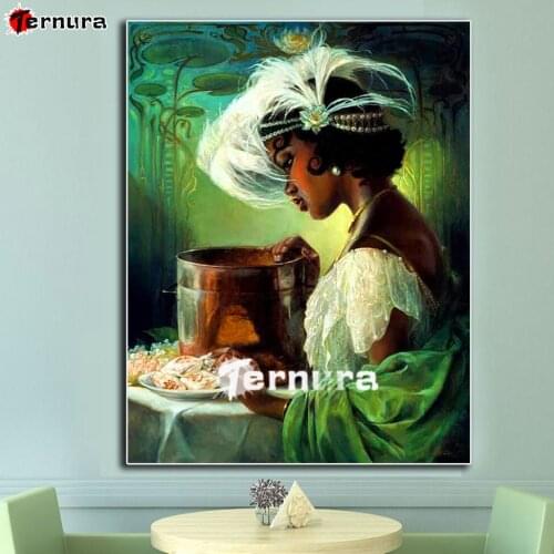 Fairy princess Diamond Painting Elegant woman DIY handmade 5D diamond cross stitch Mosaic decorative Diamond Embroidery Ternura