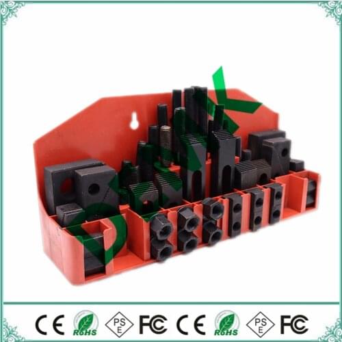 M10 M12 M16 Combination pressure plate T-block double-head screw screw nut CNC milling machine Machine tool fixture accessories