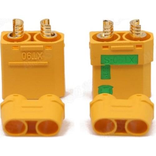 Amass XT90 Anti-Spark XT90-S connector With Sheath Housing Male Female for RC Lipo Battery