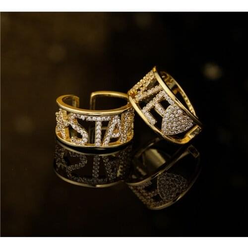 Mafisar Rings With Cubic Zirkonia For Women
