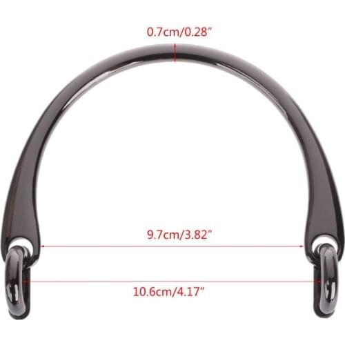 1PC Alloy Bag Handle for Handcrafted Handbag Shoulder Bags Part Handbags Parts DIY Accessories