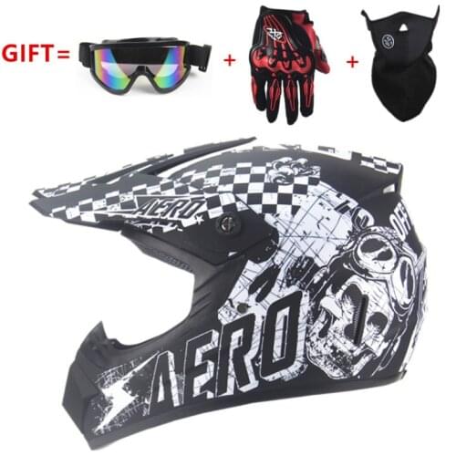 Personality Four Seasons Beach Bike Cross Country Helmet Men and Women Motorcycle Mountain Motorcycle Full Helmet Go Kart