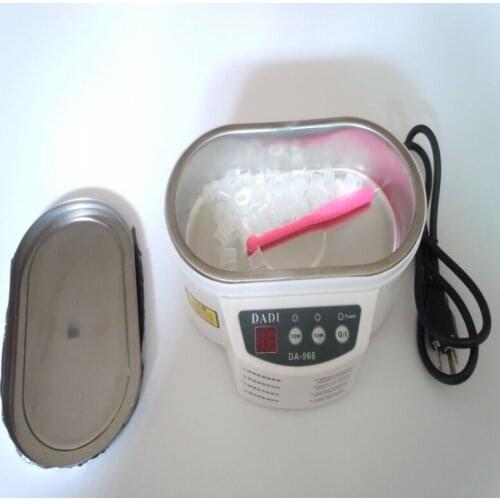 Royun 30W/50W Ultrasonic Cleaner Washer 600ML For Tattoo Permanent Makeup Needle Grip