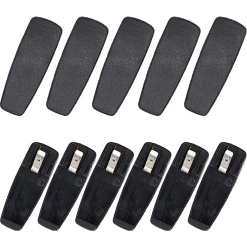 11Pcs RLN5644A Belt Clip for Motorola Radio EP450 DP1400 CP040 CP200 CP140 CP180 MP300 A8 BPR40 PR400 DEP450 Xir P3688 GP300