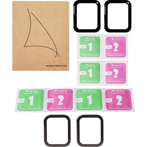 1/2PCS Tempered Glass Screen Protector Clear Cover 3D Curved Surface Protective Film for Huami Amazfit GTS Smart Watch Accessori