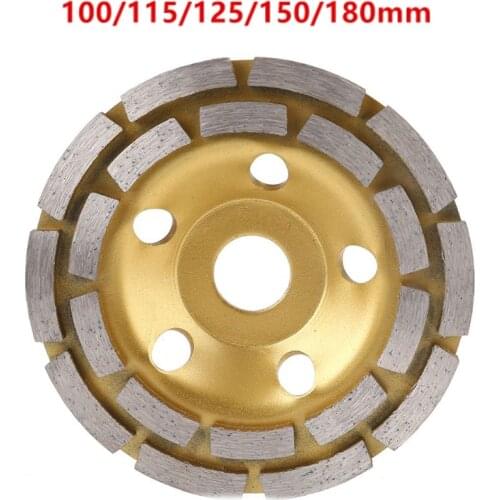100/115/125/150/180mm Diamond Segment Grinding Wheel Cup Disc Grinder Concrete Granite Stone Cut Polishing Plate