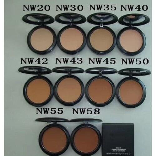 2pcs Brand New Fix Powder Plus Foundation 15G NW20-NW58 NC20- NC55 21 Color