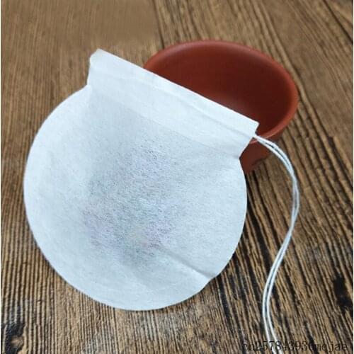 20000pcs Round Shape Disposable Tea Bags Food Grade Filter Paper Bags Coffee Bags Fill in 1-4g