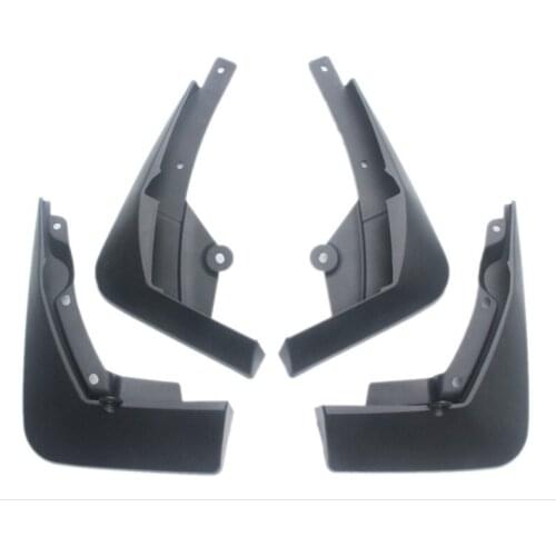 4pcs Premium Auto Front&Rear Heavy Duty Molded Flares Splash Mud Flaps Guards Fenders For Audi A8L 2018