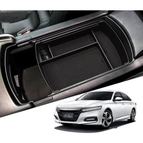 Car Center Console Organizer Storage Box Accessories Armrest Storage Box for Honda INSPIRE Accord 10Th Generation 2018