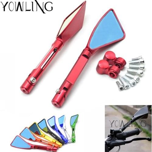 Motorcycle Mirror Handlebar Side Mirrors For KAWASAKI Ninja ZX6R ZX7R ZX9R ZX10R ZX12R ZX14R Z1000 Z750 ZZR600 ZRX1100 z1000sx