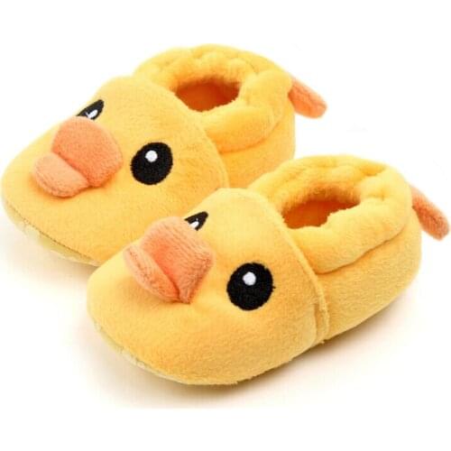 Super Cute Infant Baby Autumn Winter Warm Shoes Prewalker Newborn Toddler Soft fleece Sole Shoes 0-18M