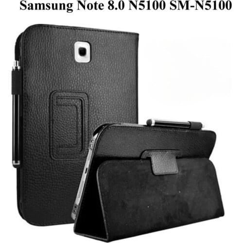 PU Leather Case for Samsung Galaxy Note 8.0 GT-N5100 N5110 Smart Cover for Samsung Note 8.0 N5110 Tablet Case