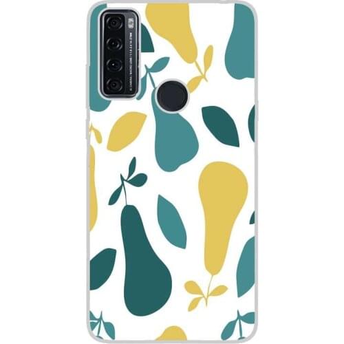 Compatible with TCL-20-SE-4G silicone gel tpu case cover case custom drawing design anti-shock fruits 007 case