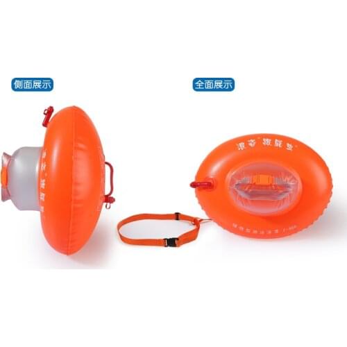 Thickening double airbags swim floats equipment swimming pool floating lifesaving ball adults bags PVC Inflatable Swimming Ring